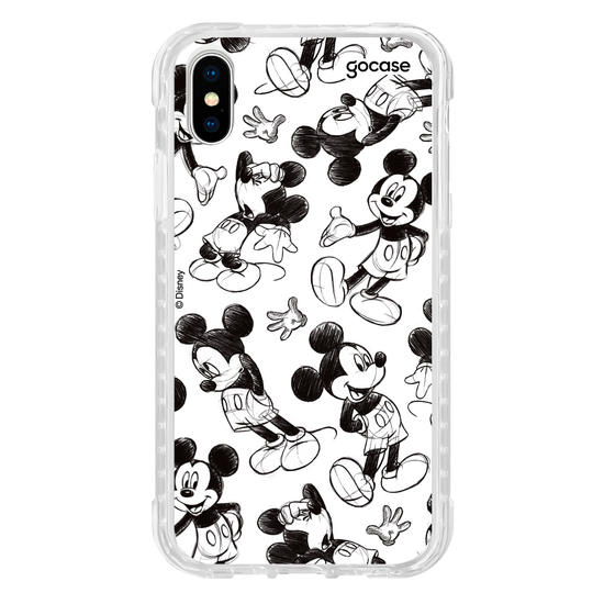 Capinha para celular  Mickey & Amigos - Mickey Rabisco Pattern