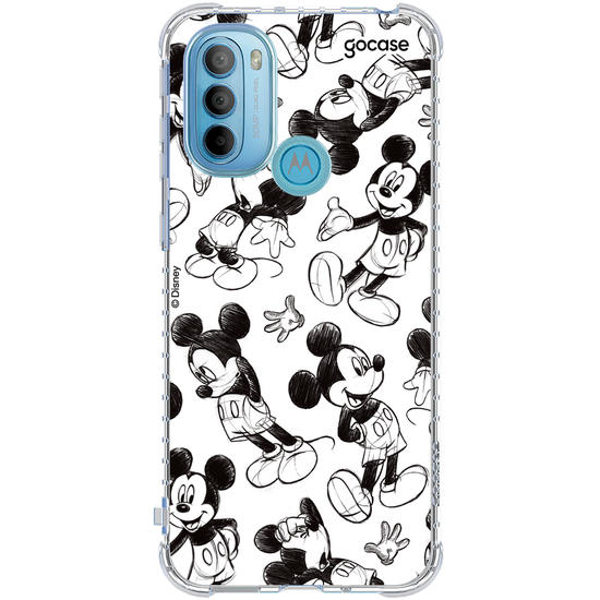 Capinha para celular  Mickey & Amigos - Mickey Rabisco Pattern