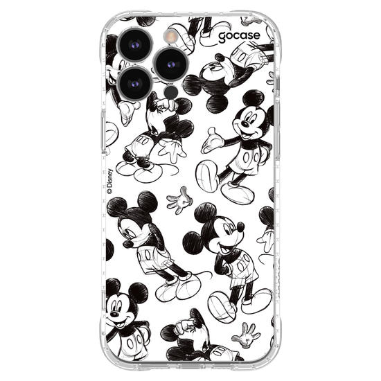 Capinha para celular  Mickey & Amigos - Mickey Rabisco Pattern