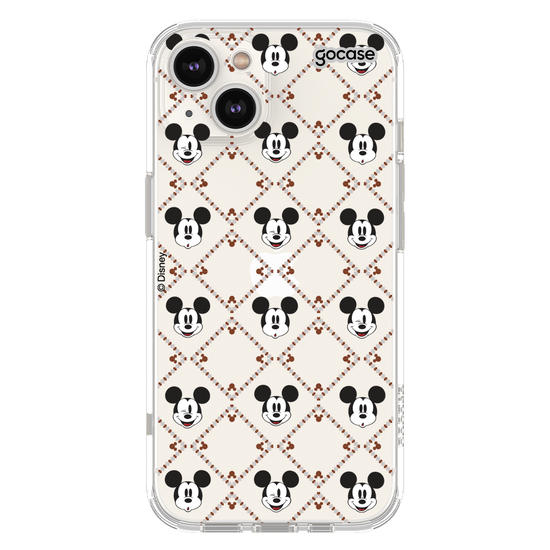 Mickey - Padrão Xadrez com Iniciais