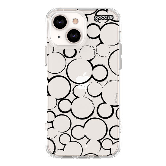 Mickey - Pattern de Orelhas Rabiscadas  Mickey - Pattern de Orelhas Rabiscadas