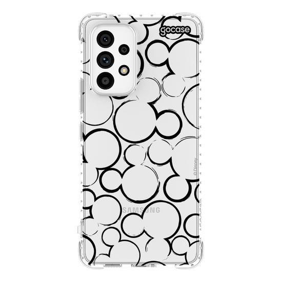 Capinha para celular  Mickey - Pattern de Orelhas Rabiscadas