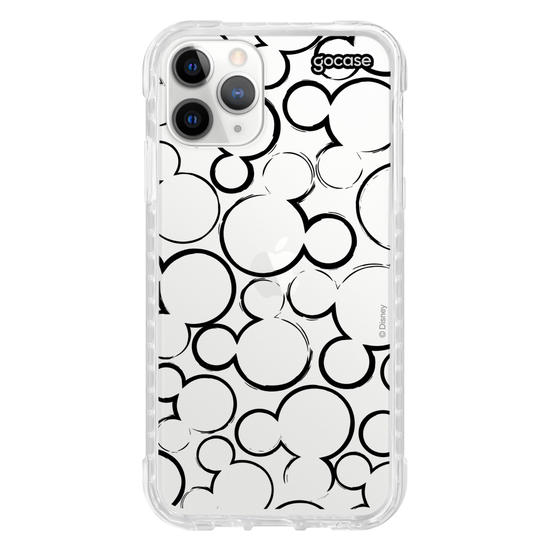 Capinha para celular  Mickey - Pattern de Orelhas Rabiscadas