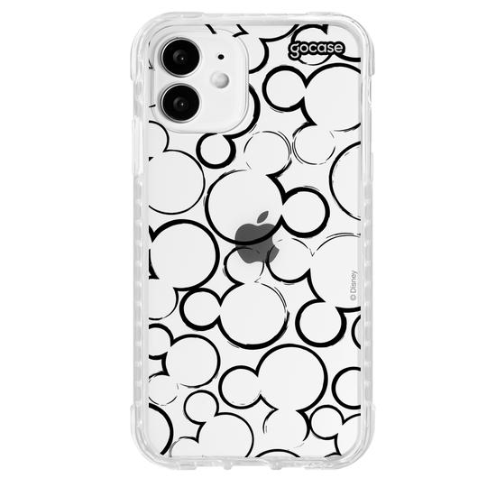 Capinha para celular  Mickey - Pattern de Orelhas Rabiscadas