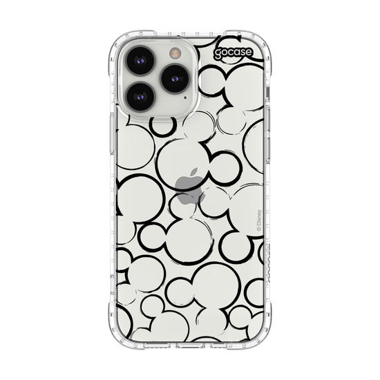 Capinha para celular  Mickey - Pattern de Orelhas Rabiscadas