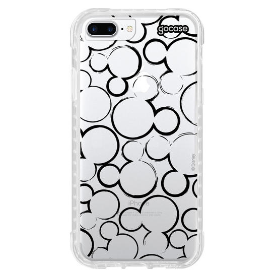 Capinha para celular  Mickey - Pattern de Orelhas Rabiscadas