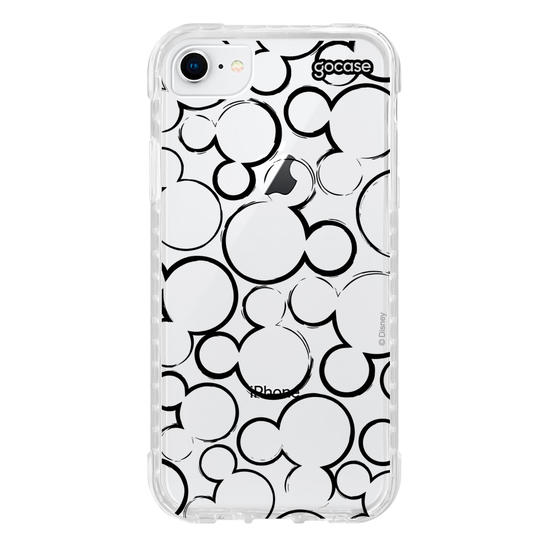Capinha para celular  Mickey - Pattern de Orelhas Rabiscadas