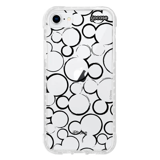 Capinha para celular  Mickey - Pattern de Orelhas Rabiscadas