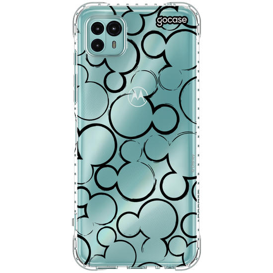 Capinha para celular  Mickey - Pattern de Orelhas Rabiscadas