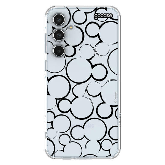 Capinha para celular  Mickey - Pattern de Orelhas Rabiscadas