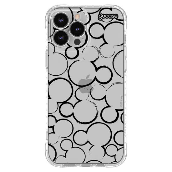Capinha para celular  Mickey - Pattern de Orelhas Rabiscadas