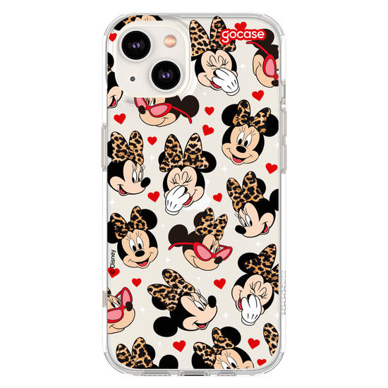 Capinha para celular  Minnie Mouse - Animal Print