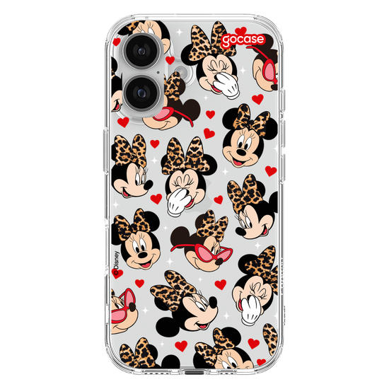 Capinha para celular  Minnie Mouse - Animal Print