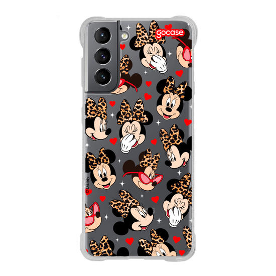 Capinha para celular  Minnie Mouse - Animal Print