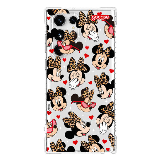 Capinha para celular  Minnie Mouse - Animal Print