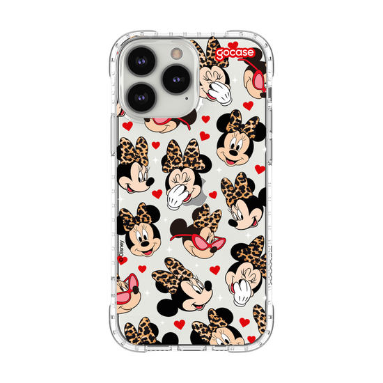 Capinha para celular  Minnie Mouse - Animal Print