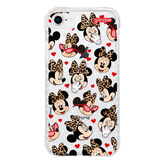 Capinha para celular  Minnie Mouse - Animal Print