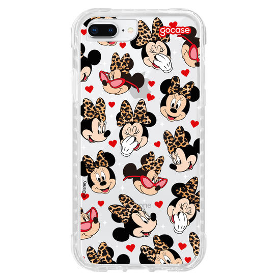 Capinha para celular  Minnie Mouse - Animal Print