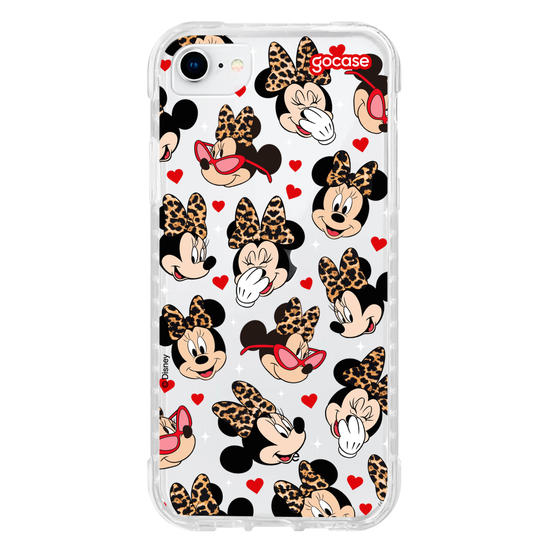 Capinha para celular  Minnie Mouse - Animal Print