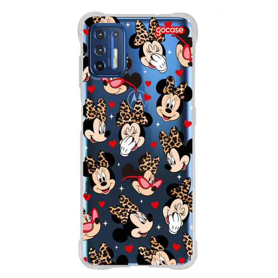 Capinha para celular  Minnie Mouse - Animal Print