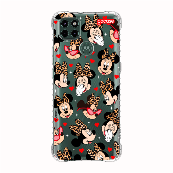 Capinha para celular  Minnie Mouse - Animal Print