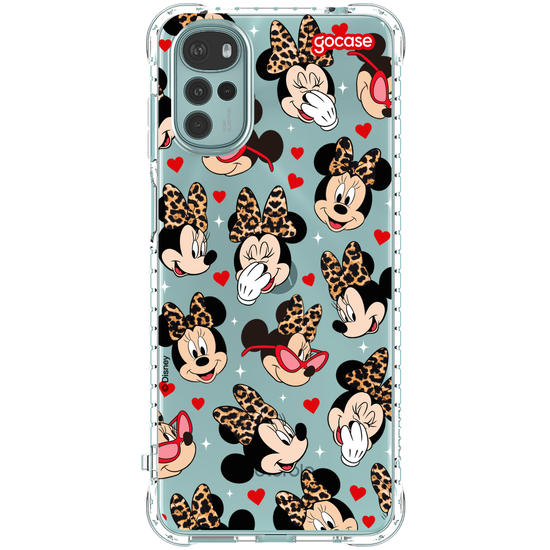 Capinha para celular  Minnie Mouse - Animal Print