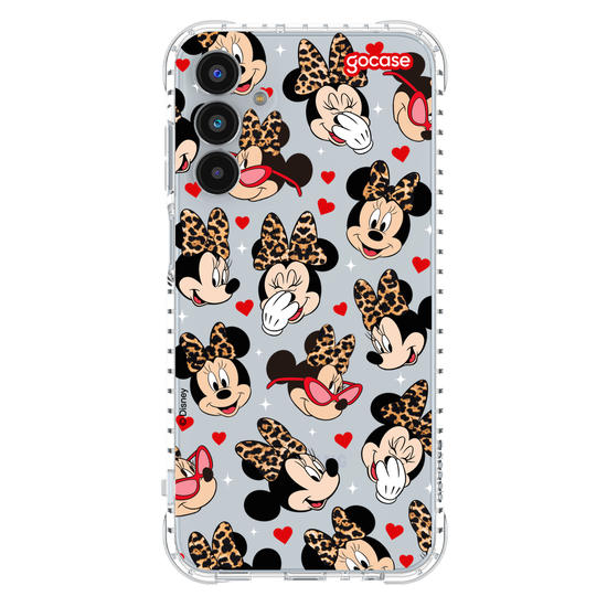 Capinha para celular  Minnie Mouse - Animal Print