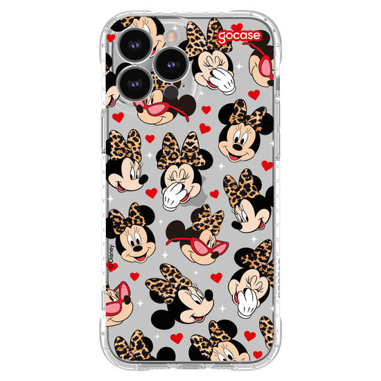 Capinha para celular  Minnie Mouse - Animal Print
