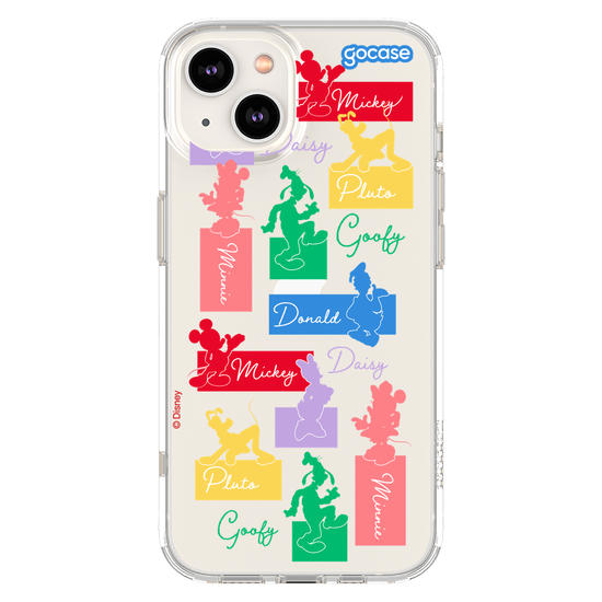 Capinha para celular  Mickey & Amigos - Colours Tags