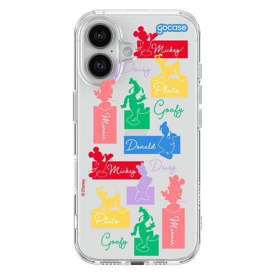 Capinha para celular  Mickey & Amigos - Colours Tags