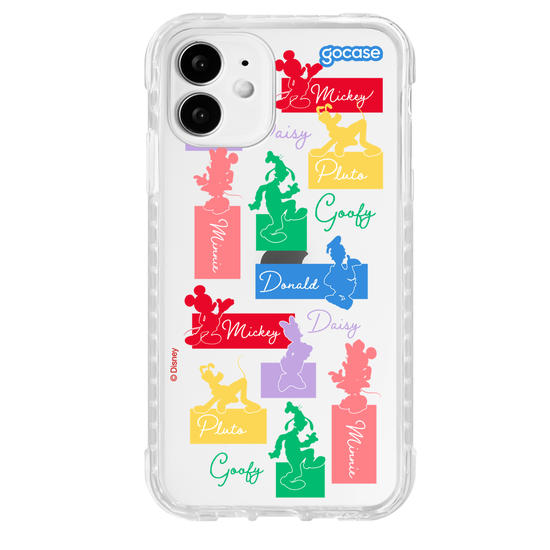 Capinha para celular  Mickey & Amigos - Colours Tags