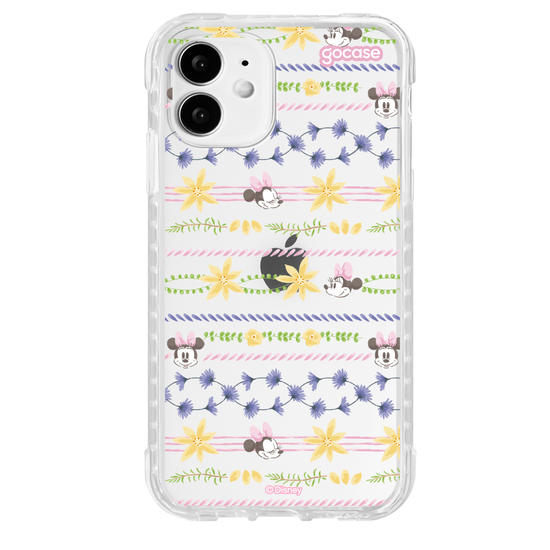 Capinha para celular  Minnie - Primavera e Listras