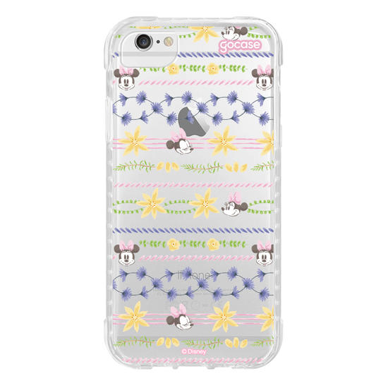 Capinha para celular  Minnie - Primavera e Listras