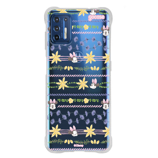Capinha para celular  Minnie - Primavera e Listras