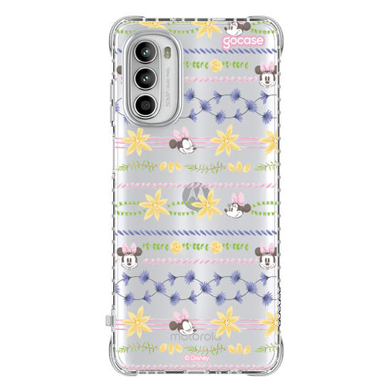 Capinha para celular  Minnie - Primavera e Listras