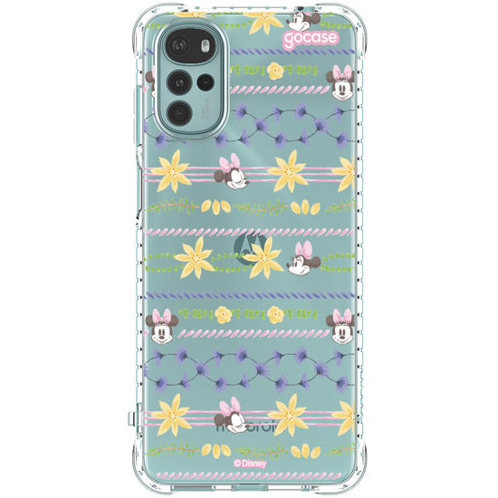 Capinha para celular  Minnie - Primavera e Listras
