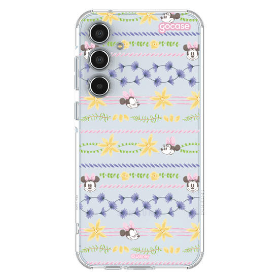 Capinha para celular  Minnie - Primavera e Listras