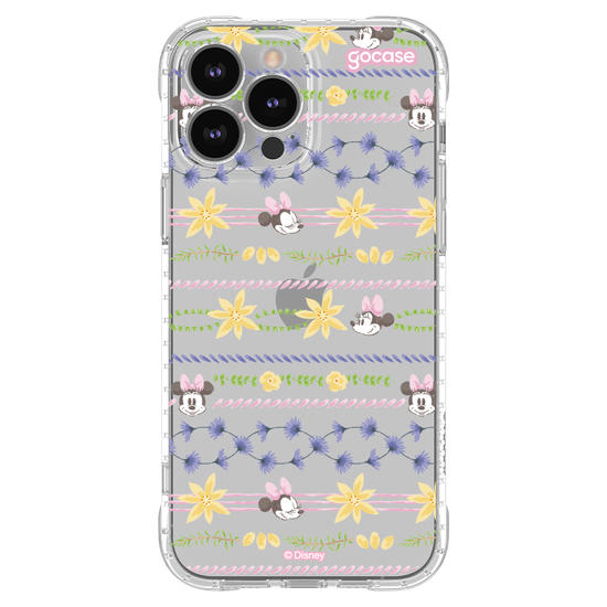 Capinha para celular  Minnie - Primavera e Listras