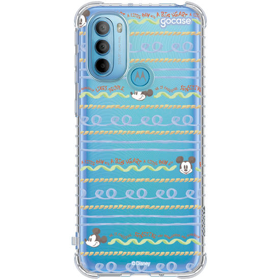Capinha para celular  Mickey - Frases e Listras