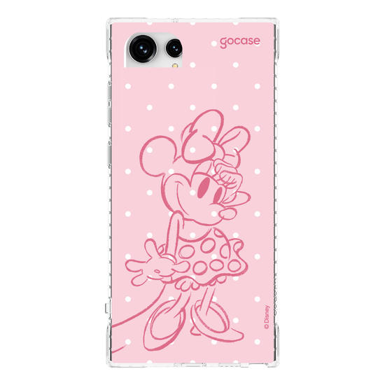 Capinha para celular  Minnie - Pink Poá