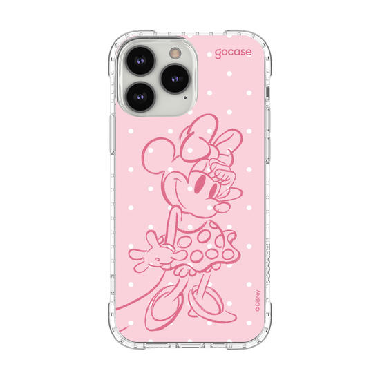 Capinha para celular  Minnie - Pink Poá