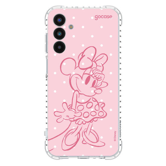 Capinha para celular  Minnie - Pink Poá