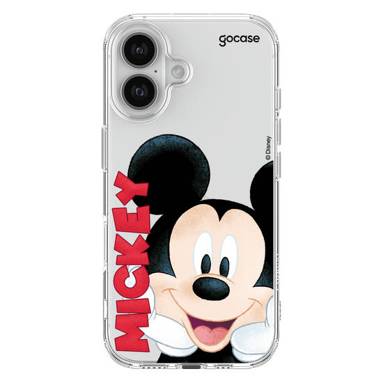 Capinha para celular  Mickey Mouse - Big Face Name