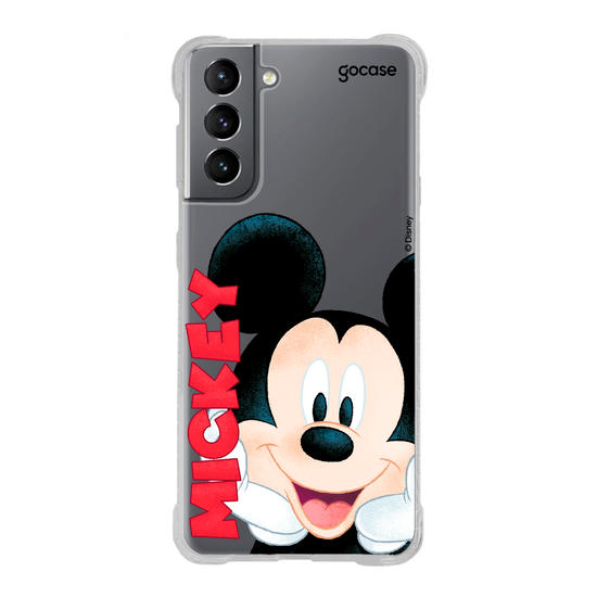 Capinha para celular  Mickey Mouse - Big Face Name
