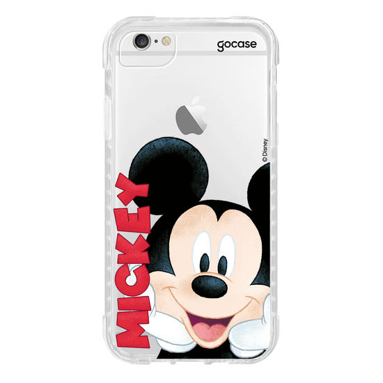 Capinha para celular  Mickey Mouse - Big Face Name