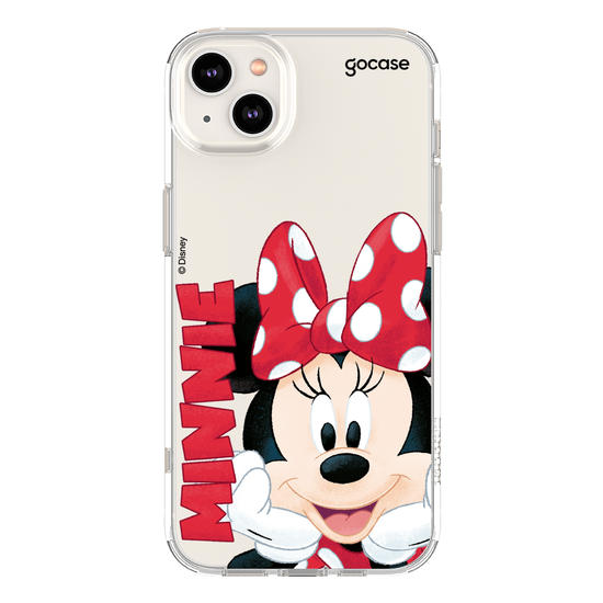 Capinha para celular  Minnie Mouse - Big Face Name