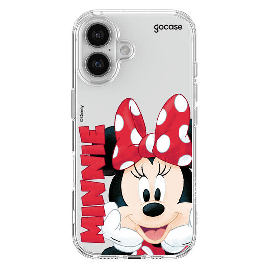 Capinha para celular  Minnie Mouse - Big Face Name
