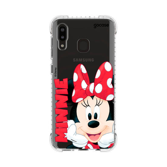 Capinha para celular  Minnie Mouse - Big Face Name