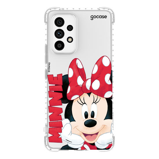 Capinha para celular  Minnie Mouse - Big Face Name