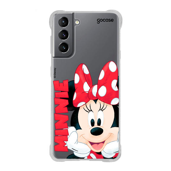 Capinha para celular  Minnie Mouse - Big Face Name